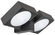 Rabalux 77101 - LED Kinkiet zewnętrzny TELDE 2xLED/7W/230V IP54 antracyt