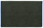 Ciemnozielono-niebieski dywanik łazienkowy z bio bawełny 50x80 cm Soft – Mette Ditmer Denmark