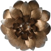 Metalowa dekoracja ścienna Kwiat I, średnica 35 cm