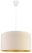 Duolla - Żyrandol na lince ROLLER 1xE27/40W/230V śr. 40 cm kremowy
