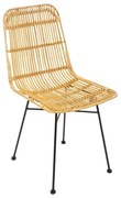 Krzesło do jadalni KUBU, rattan, 88 cm