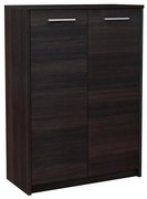 Komoda z półkami na dokumenty do biura wenge K5-W02
