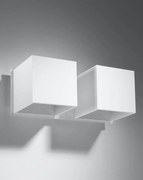Kinkiet QUAD 2 biały SOLLUX  LIGHTING