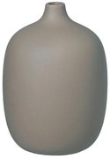 Szary wazon Blomus Ceola, wys. 18,5 cm