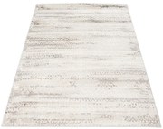 Przecierany dywan w pasy z ornamentem L2-H73