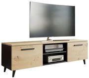 Szafka RTV na nóżkach do salonu dąb artisan M7-L54