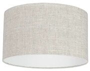 Abażur tkaninowy jasnoszary 35/35/20