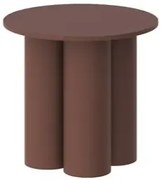 Ława okrągła COMO 66 bordowa HUBERTUS