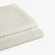 Prześcieradło Lniane Sorana O Gramaturze 160 G/m² Biała & Łóżko 135/140cm (210 X 280 Cm) - Sklum