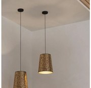 Eglo 390292 - Żyrandol na lince CASTUERA 1xE27/25W/230V złoty/różowy