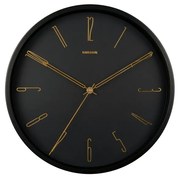 Karlsson 5898BK Designerski zegar ścienny, 35 cm