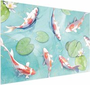 Plakat Staw w Japonii 60x40 cm bez ramy bez marginesu ARTGEIST B