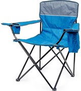 Składane krzesło kempingowe niebieski