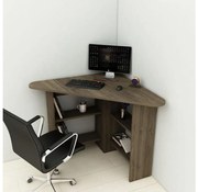 Biurko CORNER 73,8x80 cm brązowe