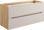 Szafka pod umywalkę OCEAN BEIGE 82-120-2S 120cm dąb olejowany/beżowa COMAD