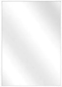 Białe skandynawskie lustro wiszące K8-T13