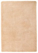 Beżowy nowoczesny dywan pluszowy 120x170 D7-P31