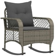 Eleganckie krzesło ogrodowe szare S5-N45