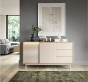 MINIO go for it, Komoda LITA 3, dąb olejowany/kaszmir