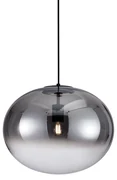 Lampa wisząca CAMPANIA 1xE27, kula, srebrna, pojedyncza
