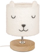 Lampka nocna dla dzieci TOXEY, miś z uszkami, Ø 15 cm