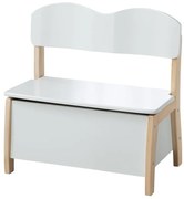 Biała ławka dziecięca – Roba