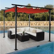 Pergola MCW-C42,  3.5x3.5m terakota