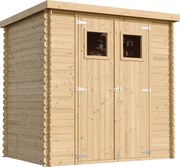 Drewniany domek narzędziowy ogrodowy - M311