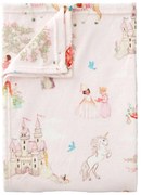 Różowy koc dziecięcy z mikropluszu 150x200 cm Fairytale – Belle &amp; Boo