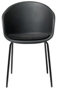 Czarne krzesło Unique Furniture Topley