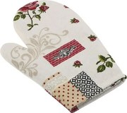 Bellatex Rękawica kuchenna Kwiat róży, 28 x 28 cm