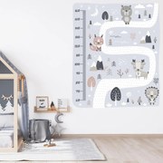 Naklejki na ścianę - Metr - Zwierzątka