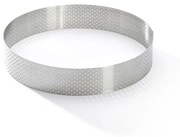 De Buyer 3098.07 perforowana okrągła rama do ciasta 18,5 cm, stal nierdzewna