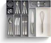 Szary regulowany organizer do szuflady Joseph Joseph Blox