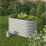 Grządka srebrny 160x82x80