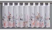 Biała firanka 135x245 cm Floral – Sehlbach
