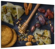 Obraz z suszonymi owocami (70x50 cm)