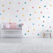Naklejki na ścianę - Kropki I