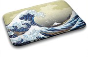 Antypoślizgowy dywanik łazienkowy Antypoślizgowy dywanik łazienkowy Kanagawa Wielka fala