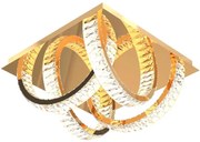 Zuma Line MX3274-4-3GT - LED sufitowa lampa TULA LED/23,5W/230V złota