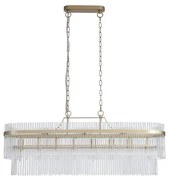 Searchlight 11400-8GO - Żyrandol na łańcuchu LARA 8xE27/60W/230V