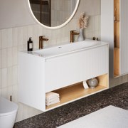 Szafka podumywalkowa BELDIVO 120 cm z umywalką ceramiczną Duravit