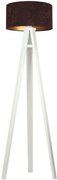 Lampa stojąca HOME 40 brązowa/złota/biała BPS KONCEPT