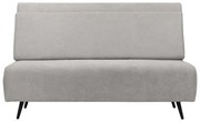 Jasnoszara rozkładana sofa 87 cm Mallory – Støraa