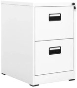 Kontenerek biały pod biurko na klucz C0-K66