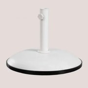 Podstawa Parasola Okrągłego Ø50 Cm Z Betonu Zante Gardenia Biel - Sklum