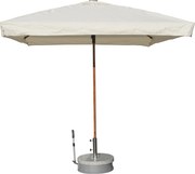 Doppler Gastro Magic Junior Alu Wood naturalny parasol ogrodowy 200 x 200 cm