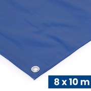 Uniwersalna osłona z siatką, PVC, 500 g/m2, 8 x 10 m