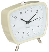 Zegar budzik retro CATHY, 14 x 14 cm