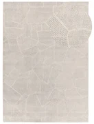Jasnoszaro-kremowy dywan 80x150 cm Porto – Universal
